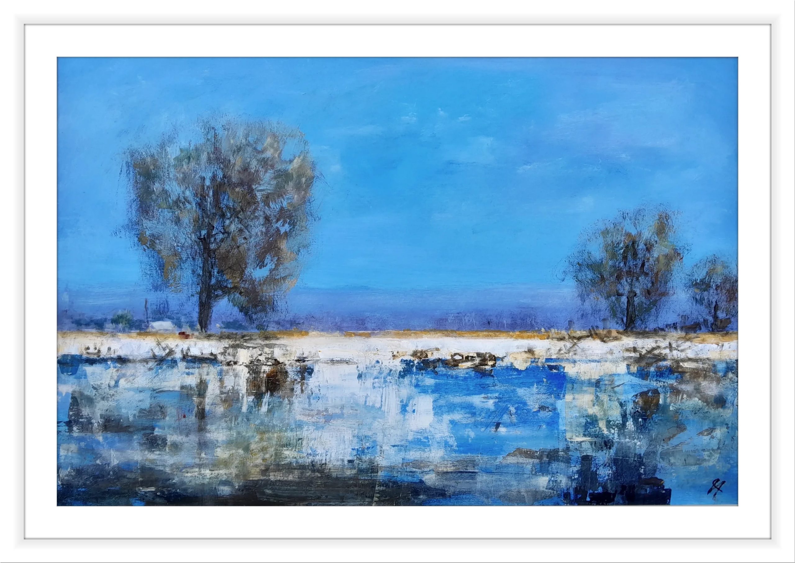 Bleached Riverbank