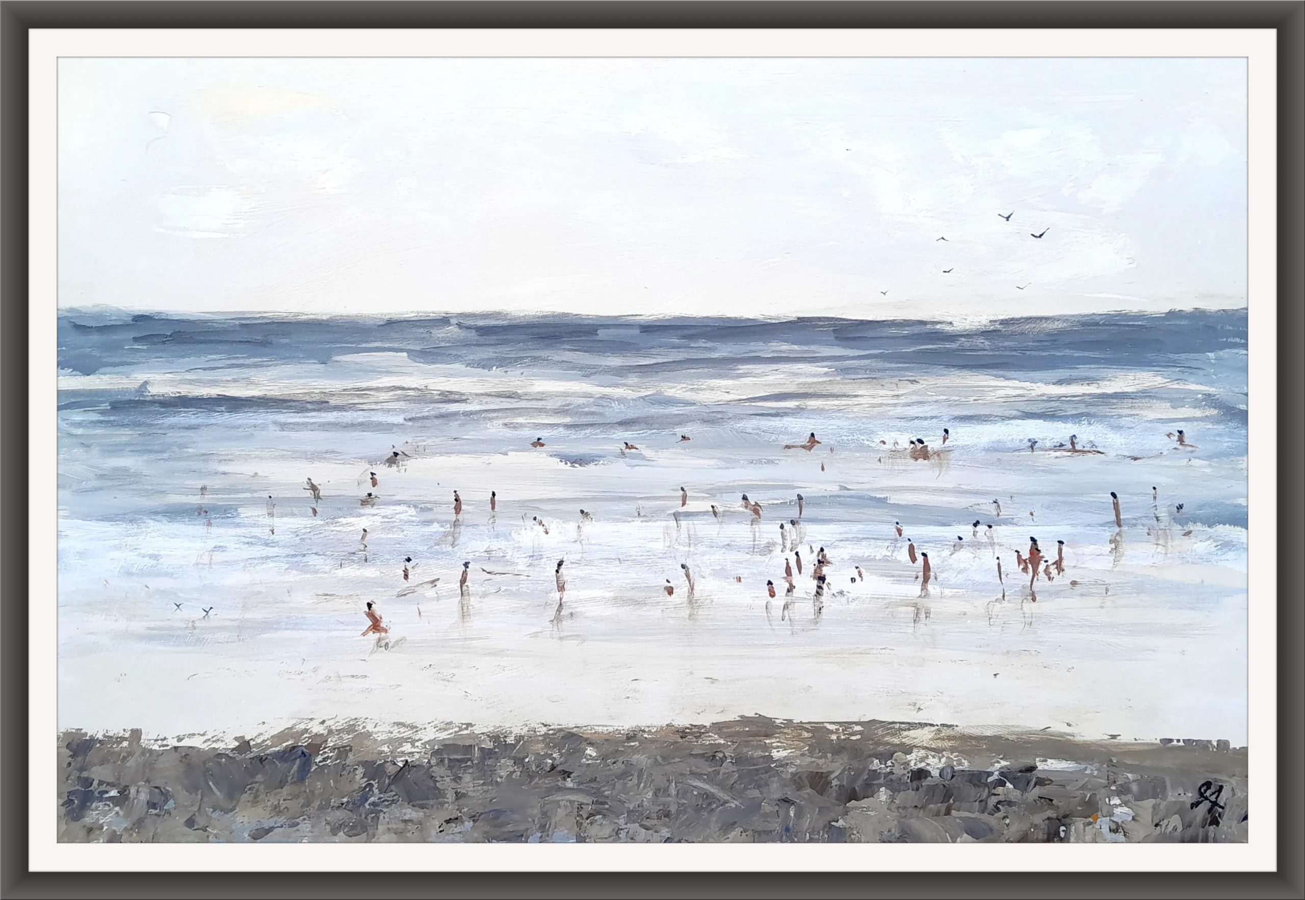 ocean painting