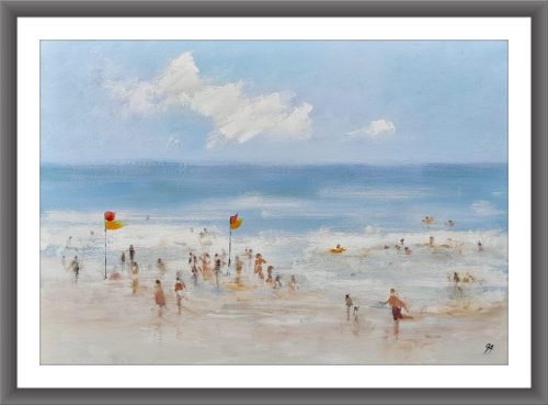 SOLD - Between the flags